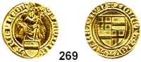 Deutsche Münzen und Medaillen,Köln, Erzbistum Dietrich II. von Moers 1414 - 1463Goldgulden o.J. (um 1432), Bonn.  3,1 g.  Noss 343.  Fb. 796.  GOLD