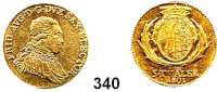 Deutsche Münzen und Medaillen,Sachsen Friedrich August III. 1763 - 1806 (1827)5 Taler 1801 I.E.C., Dresden.  6,62 g.  Kahnt 1048.  Fb. 2879.  GOLD