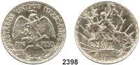 AUSLÄNDISCHE MÜNZEN,Mexiko Republik seit 18671 Peso 1911. 100. Jahrestag des Mexikanischen Unabhängigkeitskrieges