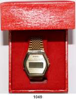 Deutsche Demokratische Republik   PP-Patina !!!!!,M E D A I L L E N DDR - Kuriosa   Sonderedition.  Armbanduhr ruhla quarz chronograh - made in DDR.  Im Originaletui zum X. Parteitag der DDR.  LOT 20 Stück.