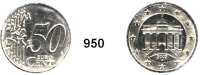 B U N D E S R E P U B L I K,Verprägungen und Kuriositäten 50 Cent 2002 A.  Jaeger 487.  Kupfer/Nickel-Schrötling.  Nicht magnetisch.  Riffelrand.  7 Gramm.