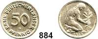 B U N D E S R E P U B L I K, 50 Pfennig 1950 G    Bank Deutscher Länder