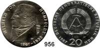 Deutsche Demokratische Republik   PP-Patina !!!!!, 20 Mark 1967       Humboldt    Rand:  20 MARK   20 MARK   20 MARK