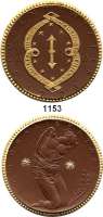 P O R Z E L L A N M Ü N Z E N,Spendenmünzen mit Talerbezeichnung BerlinStudententaler 1923 braun mit Golddekor.