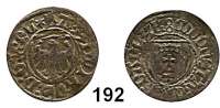 Deutsche Münzen und Medaillen,Danzig, Stadt Kasimir Jagiello 1446 - 1492Schilling o.J. (mit 