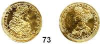 Deutsche Münzen und Medaillen,Augsburg, Stadt Leopold I. 1657 - 1705Dukat 1689.  GOLD  3,43 g.  Brb. Leopold I. n.r.. / Brb. von Eleonora Magdalena von Pfalz-Neuburg n.l..  Forster 384.  Fb. 71.