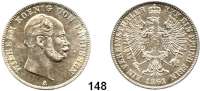 Deutsche Münzen und Medaillen,Preußen, Königreich Wilhelm I. 1861 - 1888Vereinstaler 1861 A, Berlin.  Kahnt 386. Thun 266. Jg. 92. AKS 97. Dav. 780.