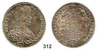 Deutsche Münzen und Medaillen,Pommern Karl XI. von Schweden 1660 - 16972/3 Taler 1687 D.H.M., Stettin.  16,44 g.  Dav. 766.  Ahlström 109.