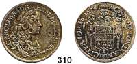 Deutsche Münzen und Medaillen,Pommern Karl XI. von Schweden 1660 - 16971/3 Taler 1674 DS, Stettin.  9,09 g.  Ahlström 130.  Seltene Variante.
