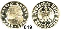 R E I C H S M Ü N Z E N,Drittes Reich 2 Reichsmark 1933 D.     Luther.