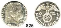 R E I C H S M Ü N Z E N,Drittes Reich 2 Reichsmark 1937 A.