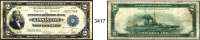 P A P I E R G E L D,AUSLÄNDISCHES  PAPIERGELD U.S.A.2 Dollars 18.5.1914. 