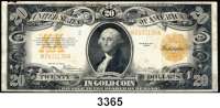 P A P I E R G E L D,AUSLÄNDISCHES  PAPIERGELD U.S.A.20 Dollars 1922. 