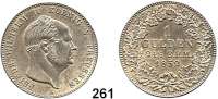 Deutsche Münzen und Medaillen,Hohenzollern preußisch Friedrich Wilhelm IV. 1849 - 18611 Gulden 1852 A.  AKS 20..  Jg. 23.  Old. 350.