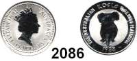 AUSLÄNDISCHE MÜNZEN,Australien Elisabeth II. seit 195215 Dollars 1980. (3,11 g. fein). Koala. Schön 102. KM 108. Fb. B 23. PLATIN