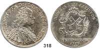 Deutsche Münzen und Medaillen,Regensburg, Stadt Franz I. 1745 - 1765Taler 1759 (Oexl.).  28,06 g.  Dav. 2619.  Beckenbauer 7104.