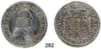 Deutsche Münzen und Medaillen,Mainz, Erzbistum Anselm Franz von Ingelheim 1679 - 1695Sortengulden zu 60 Kreuzer 1690, Mainz.  17,12 g.  Dav. 658.  Slg. Walther 416.  Pick 552.