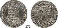 Deutsche Münzen und Medaillen,Sayn-Wittgenstein-Hohnstein Gustav 1657 - 17012/3 Taler 1678.  16,62 g.  Dav. 916.