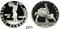 AUSLÄNDISCHE MÜNZEN,Kasachstan 100 Tenge 2010. Olympische Spiele in London - Ringer und Gewichtheber. Schön 209 und 210. KM 248 und 249. LOT 2 Stück.