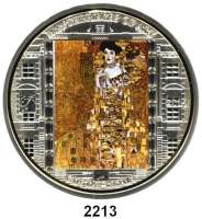 AUSLÄNDISCHE MÜNZEN,Cook Islands 20 Dollars mit aufgeklebten Kristallen 2012. Meisterwerke der Kunst -