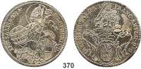 Deutsche Münzen und Medaillen,Salzburg, Erzbistum Franz Anton von Harrach 1709 - 1727Taler 1714.  29,26 g.  Dav. 1238.  Probszt 2012.  Zottl 2424.