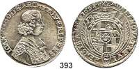 Deutsche Münzen und Medaillen,Trier, Erzbistum Johann Hugo von Orsbeck 1676 - 17112/3 Taler 1691 C-L.  17,07 g.  Dav. 1023.