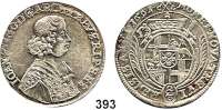 Deutsche Münzen und Medaillen,Trier, Erzbistum Johann Hugo von Orsbeck 1676 - 17112/3 Taler 1691 C-L.  17,07 g.  Dav. 1023.
