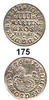 Deutsche Münzen und Medaillen,Braunschweig - Calenberg (Hannover) Johann Friedrich 1665 - 16794 Mariengroschen 1676, Clausthal.  2,4 g.  Welter 1792.
