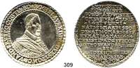 Deutsche Münzen und Medaillen,Pommern Bogislaw XIV. 1620 - 1637Doppeltaler 1654, Stettin.  56,2 g.  Prägung auf seine Beisetzung.  Dav. 372.  Pogge 1104.  Hildisch 377 Var..  Krüger 270 Bb.