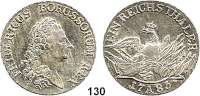 Deutsche Münzen und Medaillen,Preußen, Königreich Friedrich II. der Große 1740 - 1786Taler 1785 A, Berlin. 22,13 g. Kluge 123.5/498. v.S. 471. Olding 70. Dav. 2590.
