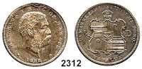 AUSLÄNDISCHE MÜNZEN,Hawaii Kalakaua 1874 - 18911/2 Dollar (Hapalua) 1883. Schön 4. KM 6.