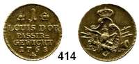 Deutsche Münzen und Medaillen,Waagen und Gewichte Preußen, KönigreichPassiergewicht 1768 (Messing) : 1 Louis d'or.  23,2 mm.  6,58 g.  Tewes 24.  Olding 497.