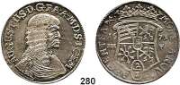 Deutsche Münzen und Medaillen,Magdeburg, Erzbistum August von Sachsen - Weißenfels 1638 - 16802/3 Taler (Gulden) 1671 HH-F, Halle.  19,25 g.  Dav. 631.  v. S. 780.