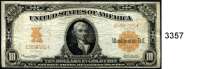 P A P I E R G E L D,AUSLÄNDISCHES  PAPIERGELD U.S.A.10 Dollars 1907.  