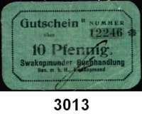 P A P I E R G E L D,D E U T S C H E      K O L O N I E N Swakopmunder Buchhandlung10 Pfennig o.D.  B 12246.  Ros. DSW-8.