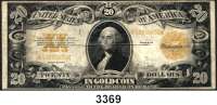 P A P I E R G E L D,AUSLÄNDISCHES  PAPIERGELD U.S.A.20 Dollars 1922.  