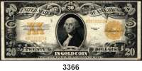 P A P I E R G E L D,AUSLÄNDISCHES  PAPIERGELD U.S.A.20 Dollars 1922. 
