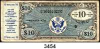 P A P I E R G E L D,AUSLÄNDISCHES  PAPIERGELD U.S.A.Military Payment Certificate.  Serie 471:  5 Cents o.D.(1947).  Serie 472:  5 Cents, 1(2), 10 Dollars o.D.(1948).  Serie 481:  5(3), 10(3), 25(2) Cents und 1 Dollar(3) o.D.(1951).  Serie 521:  5(6), 10(4), 25(2), 50(3) Cents und  1 Dollar(2) o.D.(1954).  Serie 641:  5(2) und 10 Cents o.D.(1965).  Pick M 8 a, 15 a, 19 a ,21 a, 22 a, 23 a, 24 a, 26 a, 29 a, 30 a, 31 a, 32 a, 33 a, 57 a. 58 a.  LOT 36 Scheine.