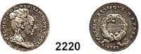 AUSLÄNDISCHE MÜNZEN,Dänemark Christian VII. 1766 - 1808Silbermedaille 1782 (Einhörning). Auf seine Stiefmutter Königin Juliane Marie. Kopf n.r. / Kranz mit Linienfeld. 18,4 mm. 3,41 g.