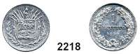 AUSLÄNDISCHE MÜNZEN,Costa Rica 1 Centavo-Probe 1892. Aluminium. 1,39 g. Vgl. KM Pn 6.