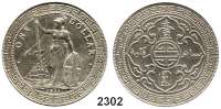 AUSLÄNDISCHE MÜNZEN,G R O S S B R I T A N N I E N Georg V. 1910 - 1936Trade Dollar 1911 B. Bombay. Schön A 1. KM T 5.