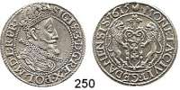 Deutsche Münzen und Medaillen,Danzig, Stadt Sigismund III. 1587 - 1632Ort (1/4 Taler) 1615.  6,25 g.  Dutkowski/Suchanek 156.