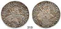 Deutsche Münzen und Medaillen,Sachsen Johann Georg I. 1611 - 16561/2 Taler 1630  Auf das Augsburger Konfessionsjubiläum.  14,35 g.  Clauss/Kahnt 324 b.