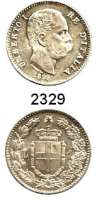 AUSLÄNDISCHE MÜNZEN,Italien Umberto I. 1878 - 19001 Lira 1899 R, Rom.  Schön 26.  KM 24.1.