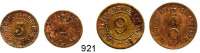 Notmünzen; Marken und Zeichen,0 B E R L I NA. E. G. Fabrik Schlegelstraße.  3, 5, 9 und 10 Pfennig o.J.  Menzel 1840.1 bis 4.  LOT 4 Stück.