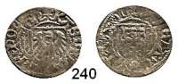 Deutsche Münzen und Medaillen,Danzig, Stadt Kasimir Jagiello 1446 - 1492Schilling o.J. 1,30 g.  Doppelschlag.