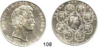 Deutsche Münzen und Medaillen,Bayern Ludwig I. 1825 - 1848Geschichtstaler 1828.  Segen des Himmels.  Kahnt 83.  AKS 121. Jg. 37.  Thun 56.  Dav. 563.
