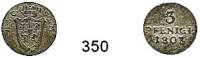 Deutsche Münzen und Medaillen,Sachsen - Coburg - Saalfeld Ernst 1806 - 1826 (1844)Für den Saalfelder Landesteil,  3 Pfennig 