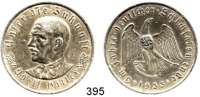 M E D A I L L E N,Personen Hitler, AdolfSilbermedaille 1933 (Oskar Glöckler).  Auf die Machtergreifung.  Brustbild von vorn links. / Adler sprengt Ketten. Colbert / Hyder C-30. 36 mm.  21,70 g. Rand: PREUSS. STAATSMUENZE SILBER 900 FEIN.