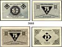 P A P I E R G E L D   -   N O T G E L D,Schleswig - Holstein Lübeck1. Nordischer Briefmarken- & Händlertag.  3x 50 Pfennig und 6x 75 Pfennig.  G/M 826.  LOT 9 meist verschiedene Scheine.